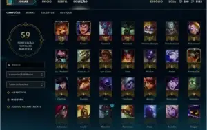 Conta Gold 5 S7 S6 League of Legends