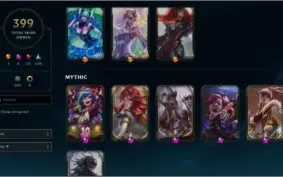 Conta Diamante 2 com 399 Skins