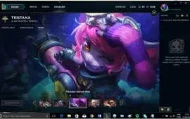 League of Legends , conta na md10 , com skin vitoriosa