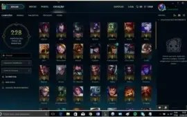 League of Legends , conta na md10 , com skin vitoriosa