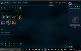League of Legends , conta na md10 , com skin vitoriosa