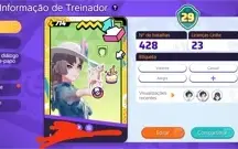 Conta de pokémon unite experiente 1 com 23 licenças