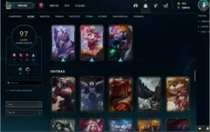 Conta do Lol de  2013 nivel  147 unranked