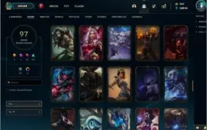 Conta do Lol de  2013 nivel  147 unranked