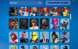 Conta De Fortnite Com Muita Coisa Rara E Cara