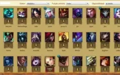 Conta League of Legends - 111 Skins - 112 Champs