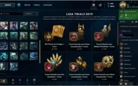 Vendo conta de league of legends unranked com 18 skins
