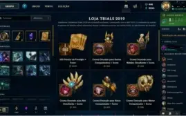 Vendo conta de league of legends unranked com 18 skins