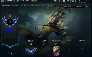 Conta diamante 1 LoL (sem email confirmado)