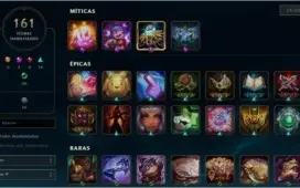 Conta Platina com 174 skins