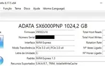 Ssd M2 2280 Nvme Gen 3x4 Pcie 1tb Adata Xpg Sx6000 2100/1500