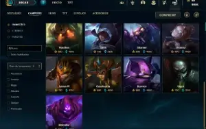 Conta Ferro 1 com 145 Champs e 114 Skins