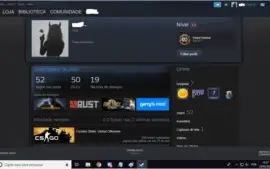 Conta Steam - CS GO Prime, medalhas antigas raras + 52 jogos