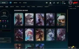 Conta league of legends platina