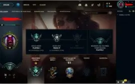 Conta league of legends platina