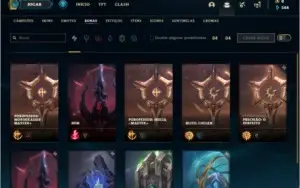 Conta league of legends platina