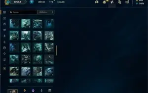 Conta D1, Todos os Champs, Icones e emote Challenger