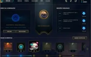 Conta de League of Legens full campeoes e 191 skins