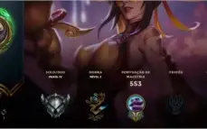 Conta de League of Legens full campeoes e 191 skins