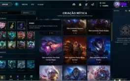 CONTA COM SKINS RARAS E FULL CHAMPS.