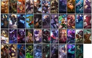 Conta unranked com 150 champs e 67 Skins