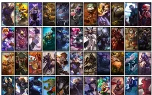 Conta unranked com 150 champs e 67 Skins
