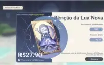 Conta Genshin lvl 55