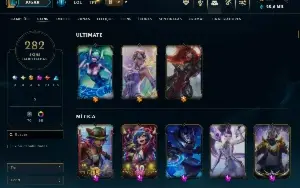 Bronze 2 com TODOS os champs e 282 Skins ( ADC / JG )