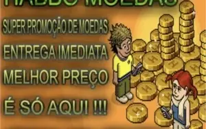 Vendo Habbo moedas e dimas (250 câmbios + 490 diamantes)