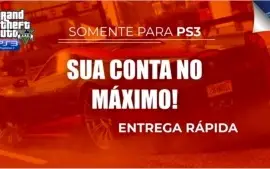 Upo Nível, Milhões + All Liberado No Gta 5 Online - Ps3