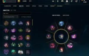 Bronze 3 com 40 Champs e 18 Skins + 1050 RP