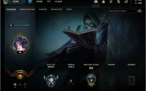 Conta League of Legends , skins, campeoes focados na midlane