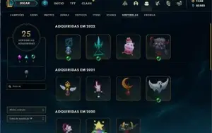 Conta LOL Ouro 4, 166 Skins Level 564, Prestigios Borda etc