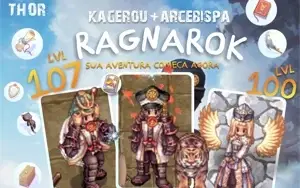 Conta Rara Ragnarok THOR OFICIAL ORIGINAL