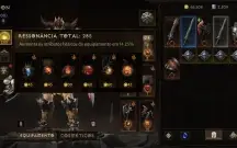 Conta Diablo Immortal Bárbaro, 300 Excelência, Srv Oza