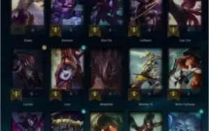 Conta Ouro 4 (winrate altissimo) 84 Campeões - 24 skins