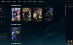 Conta Ouro 4 (winrate altissimo) 84 Campeões - 24 skins