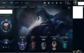 Conta D4, 256 skins, todos os champs