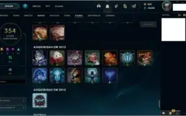 Conta D4, 256 skins, todos os champs