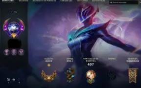 CONTA LOL 400 SKINS VÁRIAS PRESTIGIOS E TODAS AS SKI DA LUX