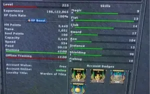 Ek 225, Skills 104 e Ek 159, skills 97. Carta de RK Lacrada