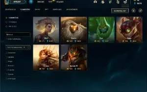Conta league of legends + Valorant