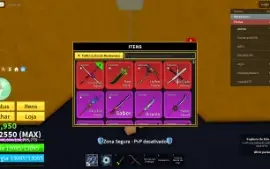 Conta De BloxFruits Com Frutas PERMANENTES/Gamepass