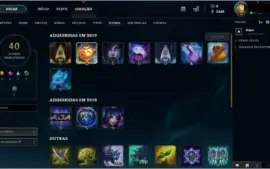 vendo conta prata1 com 57% de vitórias, level 42
