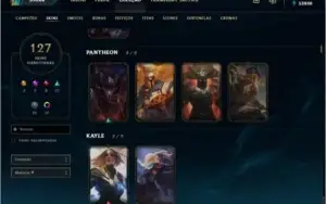 Conta de League of Legends