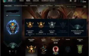 Conta de League of Legends