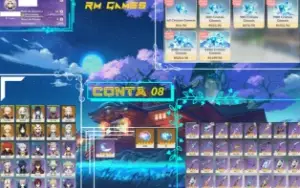 Anúncio Dinâmico Melhor preço de Contas de Genshin Impact
