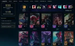 Conta League of legends