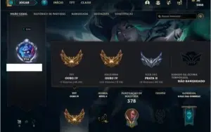 Conta ouro 4 com 108 Champs e 131 Skins + 2 Prestigios