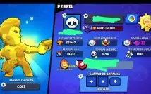 Venda de conta de Brawl Stars +65k de troféus